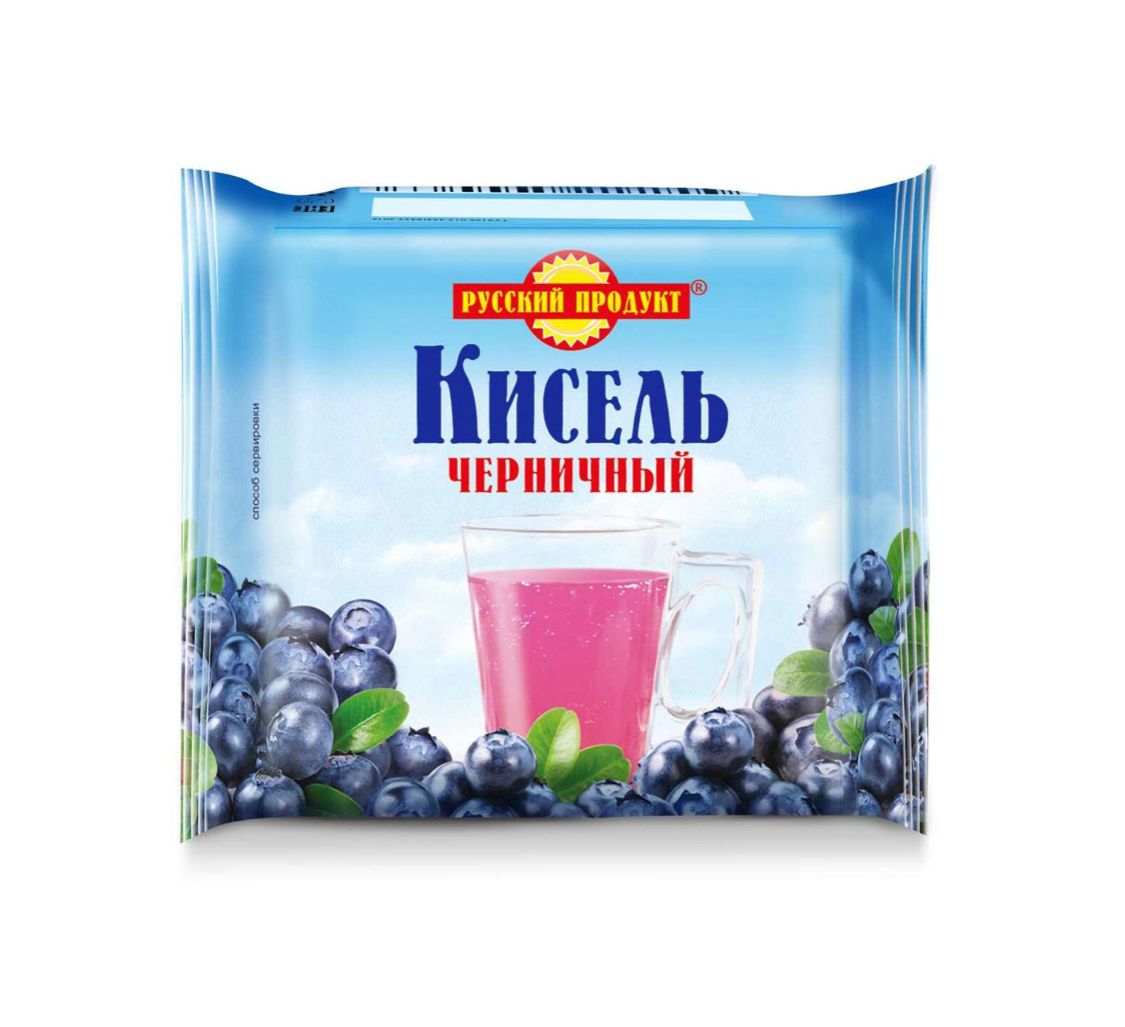 Кисель «Русский продукт» черничный  220g